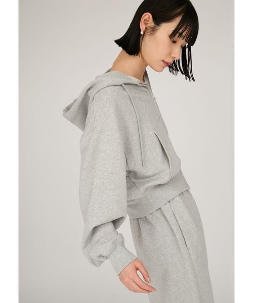 NEW BALANCE（ニューバランス）の「【New Balance for emmi】ダブルジップフーディースウェット（スウェット・レディース・グレー・M）」の8枚目の写真