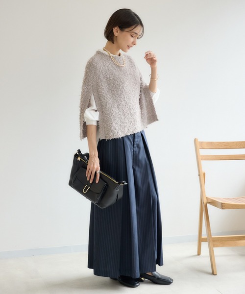 KATHARINE ROSS（キャサリンロス）の「【KATHARINE ROSS】ファンシーケープ×シャツセット（アンサンブル・レディース・ライトブルー/グレイッシュベージュ・MEDIUM）」の11枚目の写真