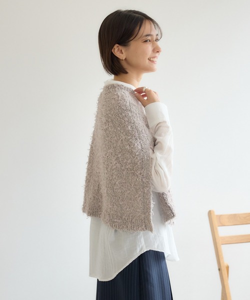 KATHARINE ROSS（キャサリンロス）の「【KATHARINE ROSS】ファンシーケープ×シャツセット（アンサンブル・レディース・ライトブルー/グレイッシュベージュ・MEDIUM）」の20枚目の写真