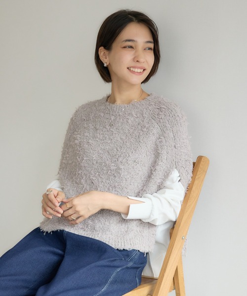 KATHARINE ROSS（キャサリンロス）の「【KATHARINE ROSS】ファンシーケープ×シャツセット（アンサンブル・レディース・ライトブルー/グレイッシュベージュ・MEDIUM）」の18枚目の写真