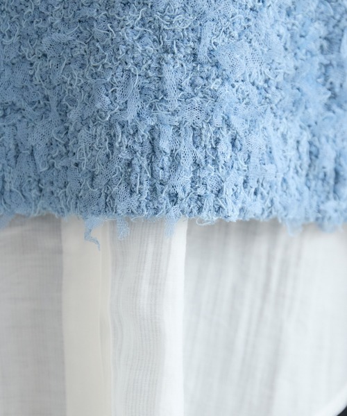 KATHARINE ROSS（キャサリンロス）の「【KATHARINE ROSS】ファンシーケープ×シャツセット（アンサンブル・レディース・ライトブルー/グレイッシュベージュ・MEDIUM）」の10枚目の写真