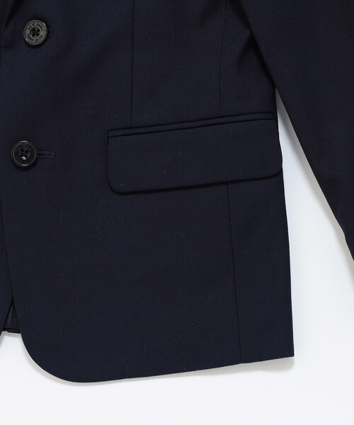 COMME CA ISM（コムサイズム）の「【セットアップ対応】TRトロ ジャケット(110-130cm)（スーツジャケット・キッズ・ネイビー・130cm/120cm/110cm）」の8枚目の写真