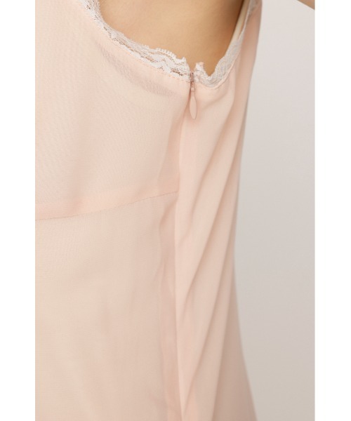 SLY(スライ)の「FRILL CAMI S/DRESS フリル キャミ ショートドレス 秋服 冬服 キャミワンピース 秋服 冬服(ワンピース・レディース・アイボリー/ピンク・FREE)」の13枚目の写真