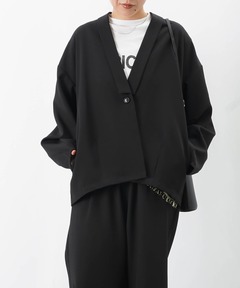 sulvam/サルバム】ギャバジンレースロングコート（チェスターコート