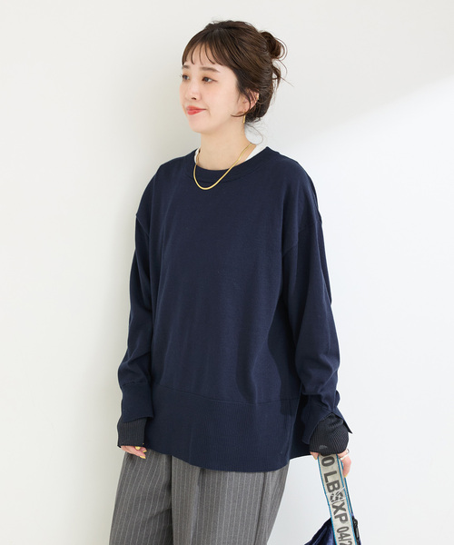 長袖プルオーバー 楽天市場】プルオーバー 長袖 カットソー レディース レース