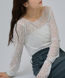mystic | レースプルオーバー(Tシャツ/カットソー)