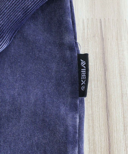 AVIREX（アヴィレックス）の「SOUVENIR COLLECTION-WASHED T-SHIRT 'FAR EAST TOUR'（Tシャツ/カットソー・メンズ・ネイビー・M/L/XL/XXL）」の4枚目の写真