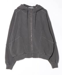 ILL'S（イルズ）の「AW 裏毛 カットオフ切り替え ZIPパーカー メンズ レディース ユニセックス 【Confirm】（パーカー・レディース）」