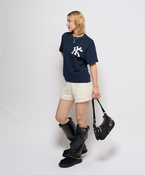 WHO'S WHO gallery（フーズフーギャラリー）の「シャギーニットショーツ（その他パンツ・レディース・ブラック/ホワイト/ブラウン・FREE）」の22枚目の写真