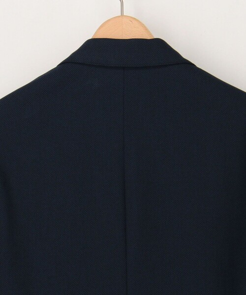 ビジカジ/セットアップ対応》ストレッチバーズアイ ジャケット