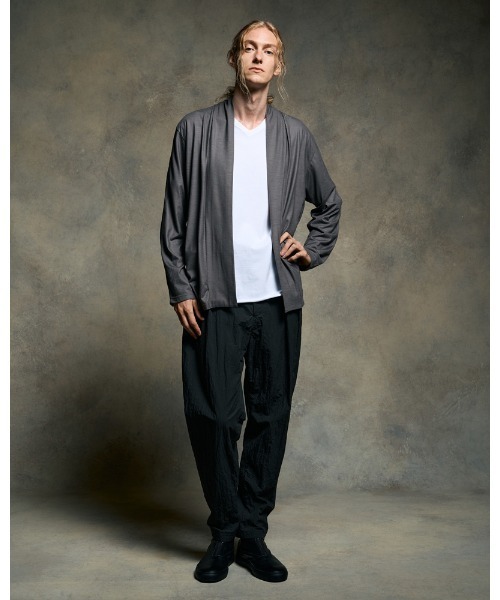 wjk（ダヴルジェイケイ）の「ex.comfy wool cardigan（カーディガン/ボレロ・メンズ・ブラック/グレー・X-SMALL/SMALL/MEDIUM/LARGE）」の9枚目の写真