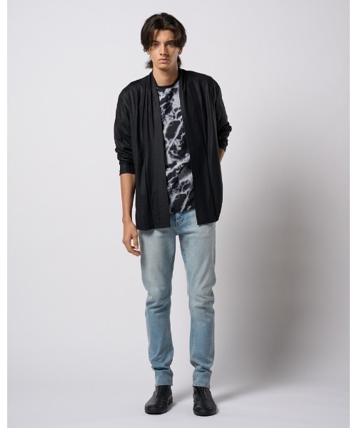 wjk（ダヴルジェイケイ）の「ex.comfy wool cardigan（カーディガン/ボレロ・メンズ・ブラック/グレー・X-SMALL/SMALL/MEDIUM/LARGE）」の12枚目の写真