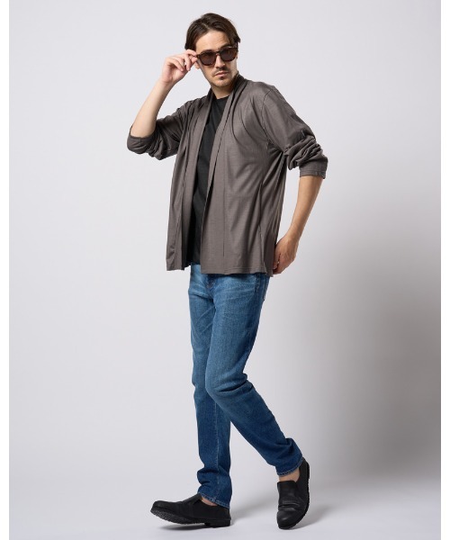 wjk（ダヴルジェイケイ）の「ex.comfy wool cardigan（カーディガン/ボレロ・メンズ・ブラック/グレー・X-SMALL/SMALL/MEDIUM/LARGE）」の15枚目の写真