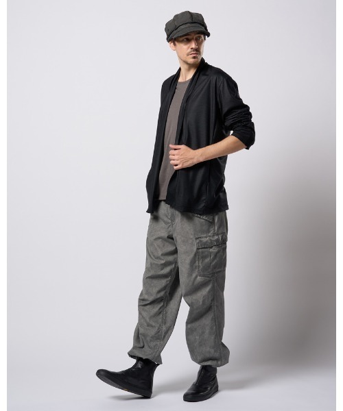 wjk（ダヴルジェイケイ）の「ex.comfy wool cardigan（カーディガン/ボレロ・メンズ・ブラック/グレー・X-SMALL/SMALL/MEDIUM/LARGE）」の16枚目の写真