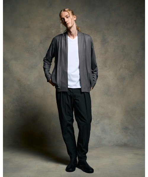 wjk（ダヴルジェイケイ）の「ex.comfy wool cardigan（カーディガン/ボレロ・メンズ・ブラック/グレー・X-SMALL/SMALL/MEDIUM/LARGE）」の17枚目の写真