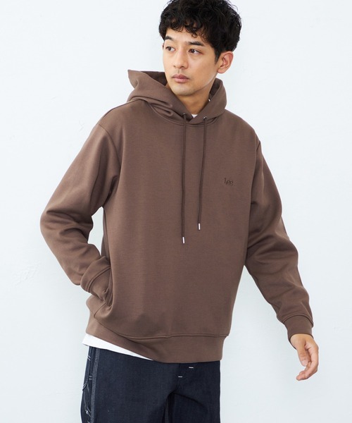 Lee（リー）の「Lee/リー ダンボールニット フーディー（パーカー