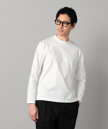 COMME CA MEN | シルキーポンチ長袖ジャケTシャツ(Tシャツ/カットソー)