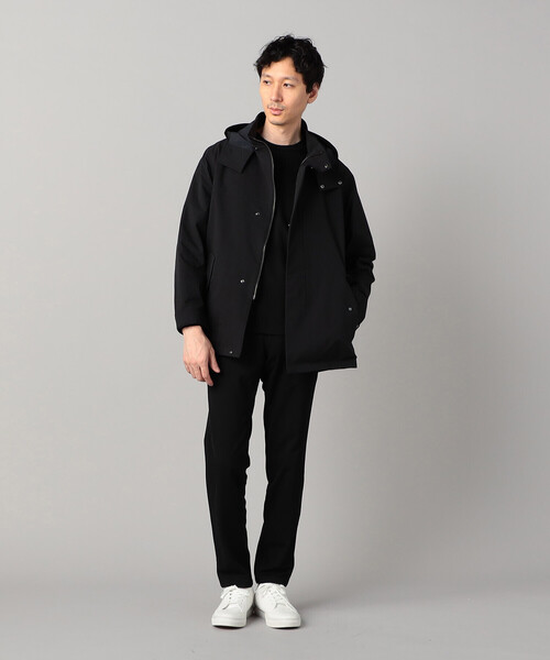 COMME CA MEN（コムサメン）の「シルキーポンチ長袖ジャケTシャツ（Tシャツ/カットソー・メンズ・ホワイト/チャコールグレー/ブラック・M/L）」の11枚目の写真
