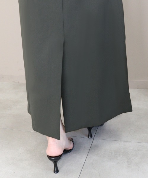 DONOBAN(ドノバン)の「【ANDRESD】cross beads shirt like dress 結婚式 パーティードレス オケージョンドレス お呼ばれ 二次会 成人式 同窓会(ドレス・レディース・カーキ/ブラック/チャコール・S/M/L)」の21枚目の写真