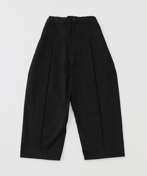 BAYCREW'S DEPO(ベイクルーズデポ)の「SAGE NATION / セイジネーション BOX PLEAT TROUSER / S011(スラックス・メンズ・ブラック/ブラウン・SMALL/MEDIUM)」の1枚目の写真
