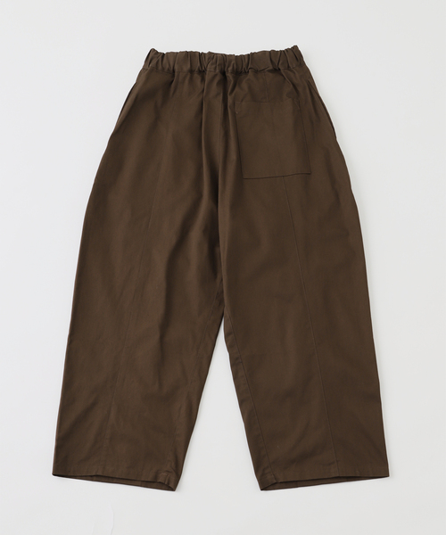 BAYCREW'S DEPO(ベイクルーズデポ)の「SAGE NATION / セイジネーション BOX PLEAT TROUSER / S011(スラックス・メンズ・ブラック/ブラウン・SMALL/MEDIUM)」の3枚目の写真