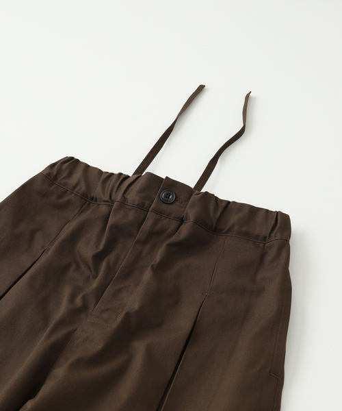 BAYCREW'S DEPO(ベイクルーズデポ)の「SAGE NATION / セイジネーション BOX PLEAT TROUSER / S011(スラックス・メンズ・ブラック/ブラウン・SMALL/MEDIUM)」の4枚目の写真