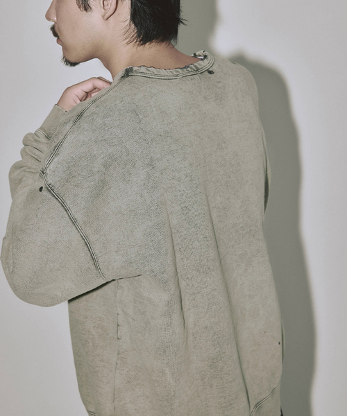 J.S.Homestead / パシフィック 裏毛 ダメージ スウェット（Tシャツ