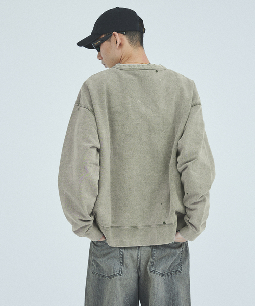 J.S.Homestead / パシフィック 裏毛 ダメージ スウェット（Tシャツ