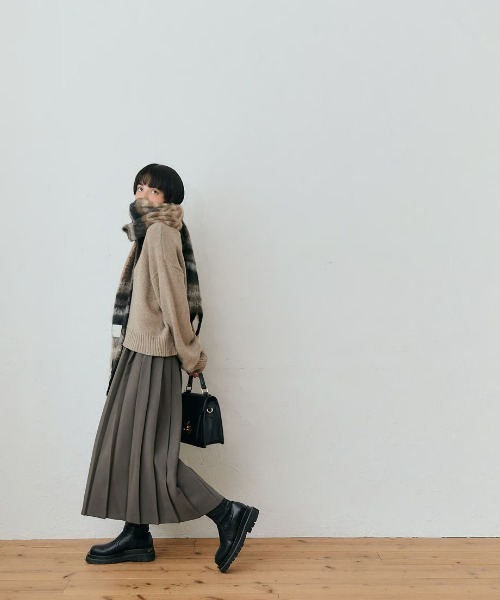 KALENO(カレノ)の「loose turtle knit(ニット/セーター・レディース・ベージュ・FREE)」の8枚目の写真