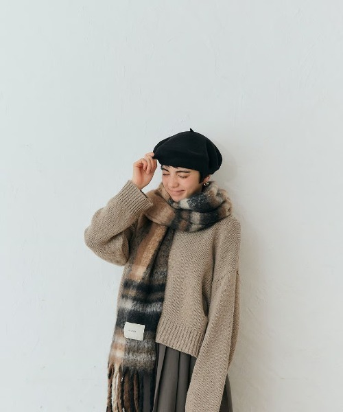 KALENO(カレノ)の「loose turtle knit(ニット/セーター・レディース・ベージュ・FREE)」の9枚目の写真