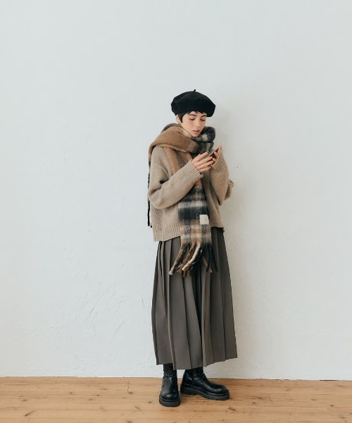 KALENO(カレノ)の「loose turtle knit(ニット/セーター・レディース・ベージュ・FREE)」の10枚目の写真