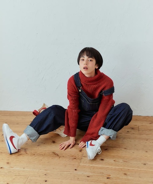 KALENO(カレノ)の「loose turtle knit(ニット/セーター・レディース・ベージュ・FREE)」の13枚目の写真