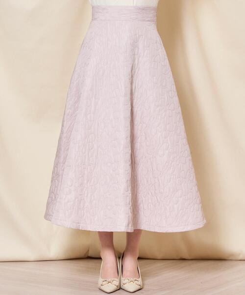 WILLSELECTION(ウィルセレクション)の「キルティングボリュームフレアスカート(スカート・レディース・ブラック/ピンク/オフホワイト・FREE)」の12枚目の写真