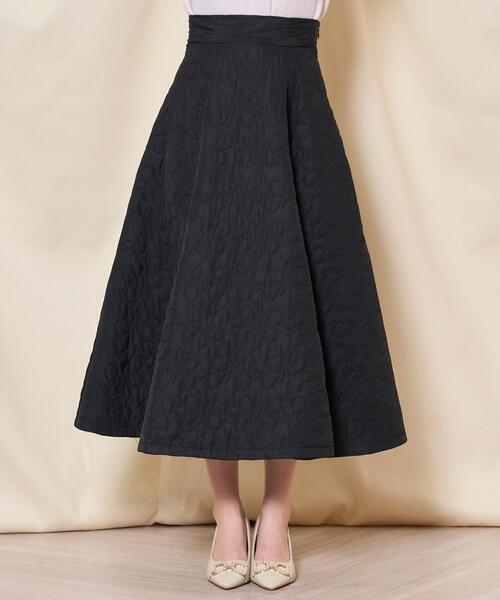 WILLSELECTION(ウィルセレクション)の「キルティングボリュームフレアスカート(スカート・レディース・ブラック/ピンク/オフホワイト・FREE)」の21枚目の写真