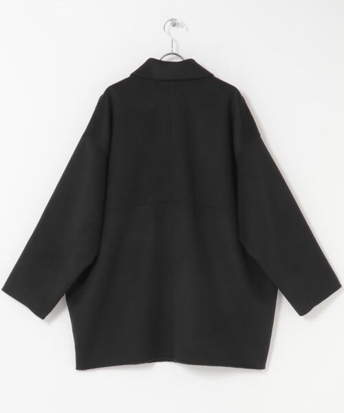 ウールステンカラーショートコート（その他アウター）｜かぐれ（カグレ