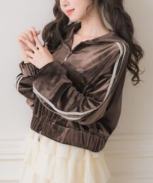 ems excite（エムズエキサイト）の「【セットアップ対応】ベロアZIPパーカー（パーカー）」