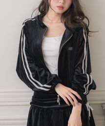 おまとめ商品⭐️ベロア素材パーカー、紺色、ブラック おまとめ商品⭐️ベロア素材パーカー、紺色、ブラック