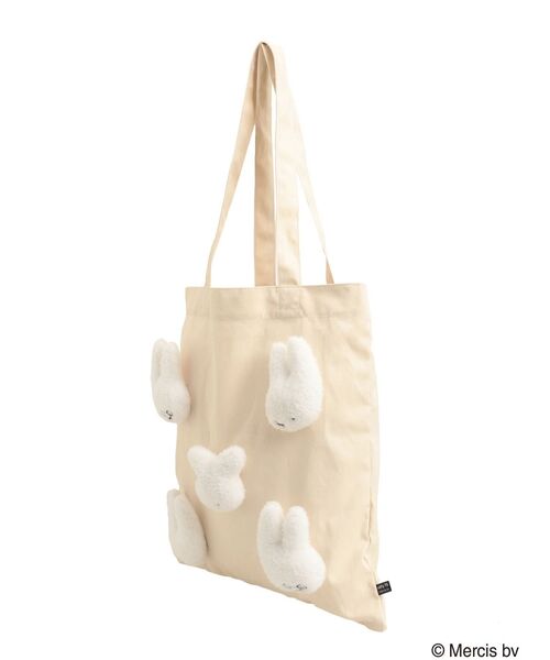 merry jenny(メリージェニー)の「もこもこナインチェfamily bag(トートバッグ・レディース・アイボリー/ブラック・FREE)」の14枚目の写真