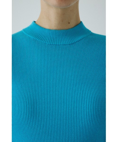 HeRIN.CYE（ヘリンドットサイ）の「Boder double cuff knit top　　ボーダーダブルカフニットトップ（ニット/セーター・レディース・ライトブルー/ブラック/杢グレー/マジェンタ・FREE）」の20枚目の写真