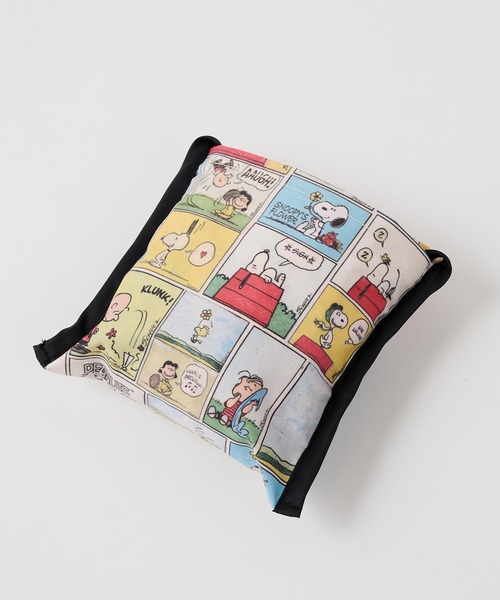 FRUIT OF THE LOOM(フルーツオブザルーム)の「【FRUIT OF THE LOOM】FRUIT OF THE LOOM x PEANUTS スヌーピー ビッグエコバッグ(エコバッグ/サブバッグ・レディース・アイボリー/チャコールグレー/マルチ・FREE)」の7枚目の写真