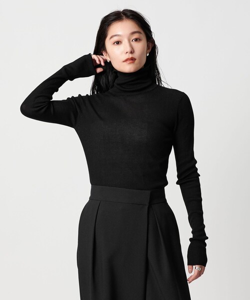 セール】＜MARW UNITED ARROWS＞シアー タートルネック ニット（ニット