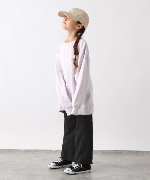 GLOBAL WORK（グローバルワーク）の「裾メローイージーパンツ/キッズ/599738（その他パンツ・キッズ・ライトブルー/ブラック/オフホワイト・150cm/130cm/160cm/140cm）」の21枚目の写真