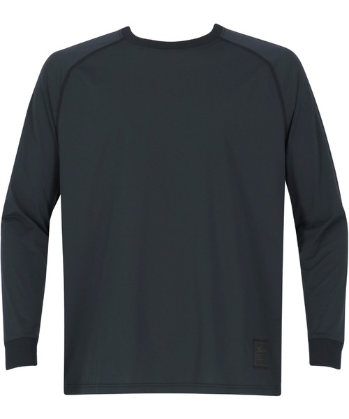 CW-X(シーダブリューエックス)の「トップス ハイゲージニットTシャツ 長袖(Tシャツ/カットソー・レディース・グレー/ブラック・S/L/M)」の8枚目の写真