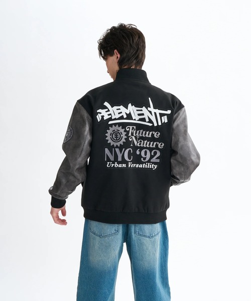 ELEMENT（エレメント）の「ELEMENT メンズ STADIUM JACKET ジャケット