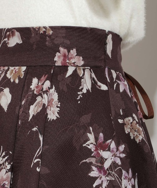 WILLSELECTION（ウィルセレクション）の「フラワープリントボリュームタックスカート（スカート・レディース・ホワイト系その他/レッド系その他/ブラウン系その他・FREE）」の20枚目の写真