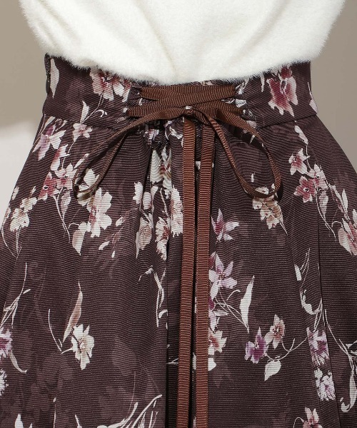 WILLSELECTION（ウィルセレクション）の「フラワープリントボリュームタックスカート（スカート・レディース・ホワイト系その他/レッド系その他/ブラウン系その他・FREE）」の21枚目の写真