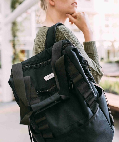 BACKYARD FAMILY(バックヤードファミリー)の「THEATHEA MNMLST ペアレンツリュック PACK NO.1(バックパック/リュック・レディース・ヘザーグレー・FREE)」の14枚目の写真