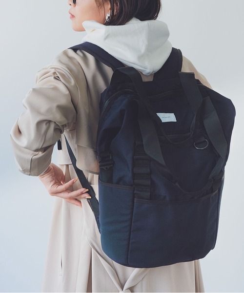 BACKYARD FAMILY(バックヤードファミリー)の「THEATHEA MNMLST ペアレンツリュック PACK NO.1(バックパック/リュック・レディース・ヘザーグレー・FREE)」の16枚目の写真
