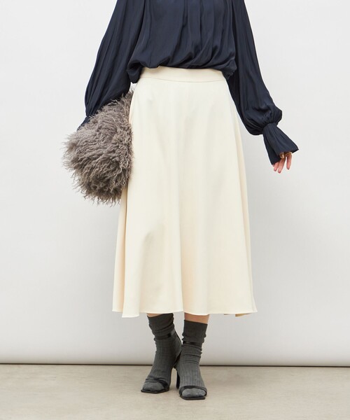 NOLLEY’S（ノーリーズ）の「ウォッシャブル2WAYストレッチフレアスカート（スカート・レディース・キナリ/サックスブルー/ネイビー・36/38/34）」の20枚目の写真