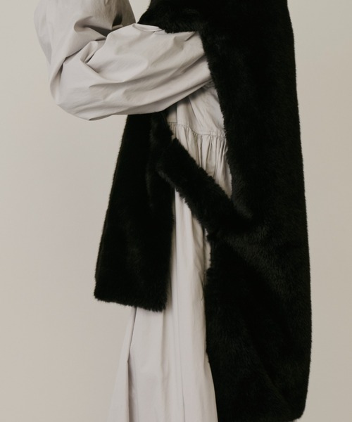 PERNA（ペルナ）の「サイドベルトファージレ（ベスト・レディース・ブラック/アイボリー・FREE）」の17枚目の写真